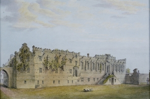 Bolsover Castle; Terrace Range from the West