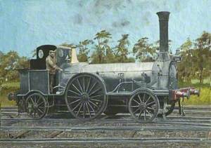 Bristol & Exeter Railway 2–2–2T Locomotive No. 34