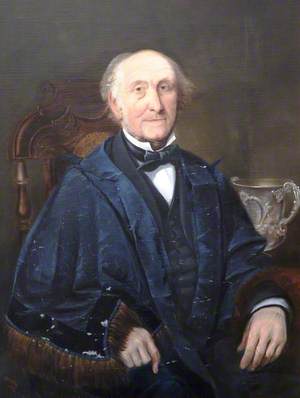 Charles Chalker, First Postmaster of Dartmouth (1870)