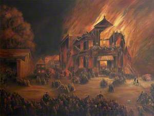 The Burning of the Theatre Royal, Exeter, 3 September 1887