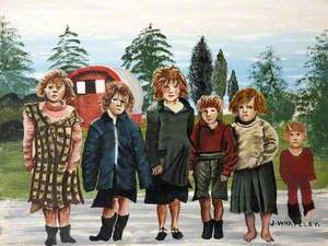 Six Gypsy Children