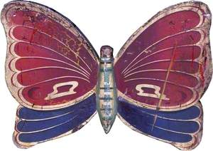 Spinner Figure, Butterfly