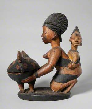 Yoruba Offering Bowl