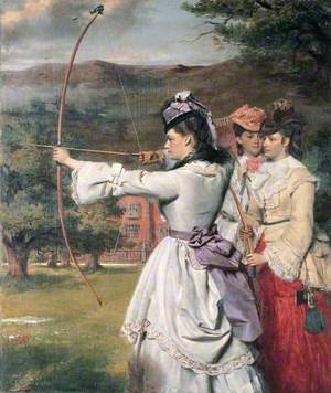 The Fair Toxophilites (English Archers, Nineteenth Century)
