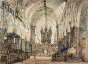 The Interior of Exeter Cathedral