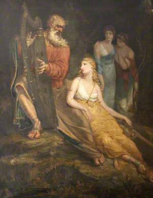 Ossian Relating the Fate of Oscar to Malvina
