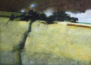 Hillside with Approaching Storm