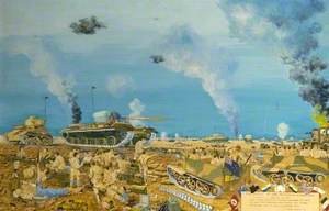 The Battle of Sidi Rezegh, Libya, 21 November 1941
