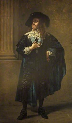 Henry Irving (1838–1905), as Charles I