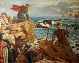 How the Danes Came up the Channel a Thousand Years Ago: Off Peveril Ridge, Swanage, AD 877