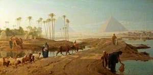 The Subsiding of the Nile