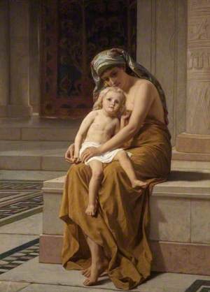 Egyptian Woman and Child