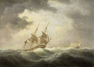 Weather Side of a Ship in a Strong Gale