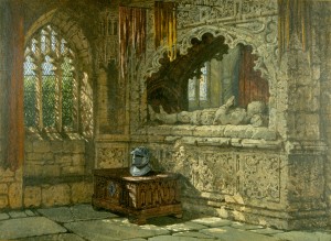 Tomb in the Crypt of Arundel Castle