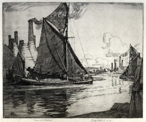 Barges on the Medway