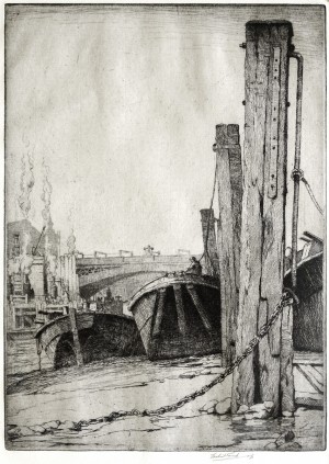 Barges over the Mud, Southwark
