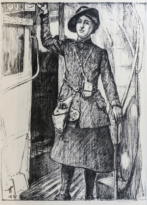 In the Towns - Bus Conductress