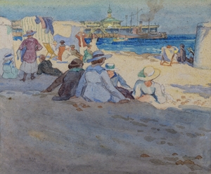 Bournemouth Beach, 1918