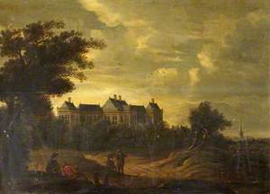 Landscape with Rijswijk Castle, Holland