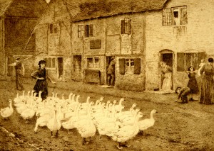 Driving Geese, Cookham