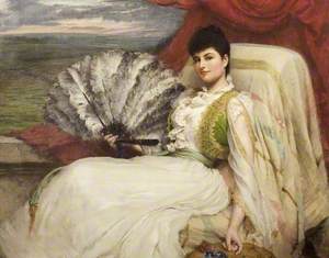 Reclining Woman with a Fan