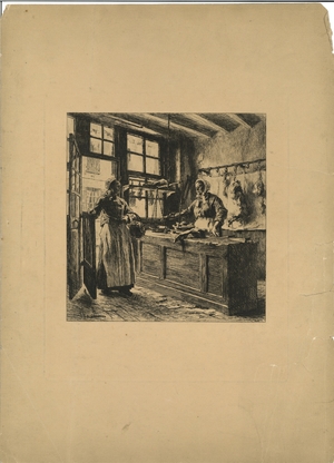 La boucherie (The Butcher's Shop)