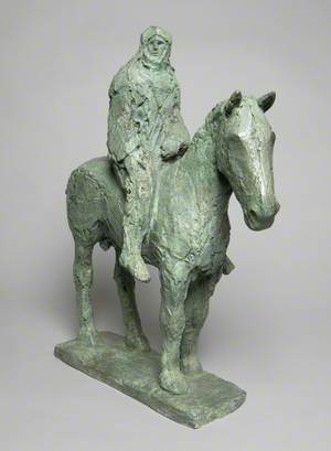 Horse and Rider (Robed)