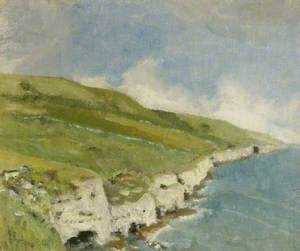 Cliffs and Wares at Langton Matravers, Dorset