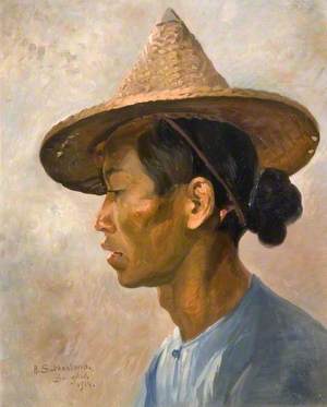 Portrait of a Malayan Man