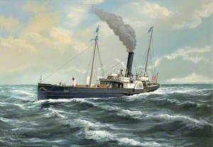 Paddle Steamer 'Premier'