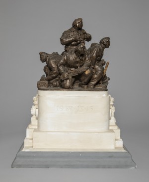 Maquette of Royal Armoured Corps Memorial