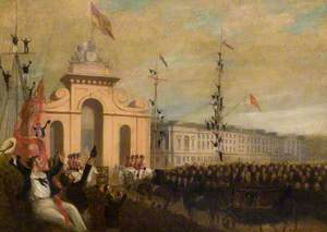 The Arrival of Queen Victoria and Prince Albert in Dundee, 1844