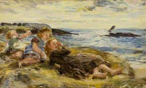 Children on the Seashore, Machrihanish