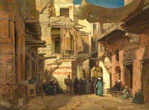 A Street in the Hassonayn Quarter, Cairo