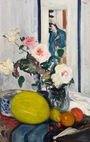 Roses, a Melon and a Japanese Print