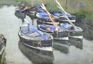 Untitled (Boats in Harbour)