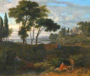 Classical Landscape with Figures