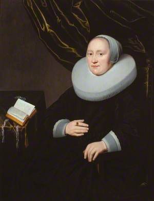 Portrait of a Lady in Black with a Ruff