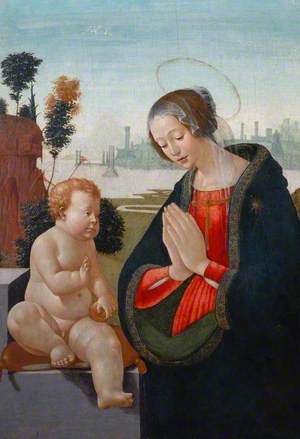 Madonna Adoring the Child