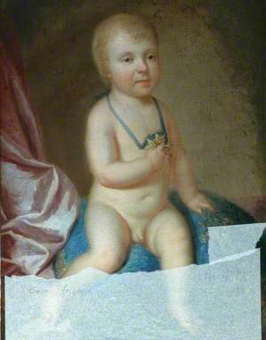 A Nude Young Prince Wearing the Order of Saint-Esprit
