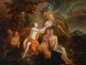 Mercury Delivering the Infant Bacchus into the Care of the Nymphs of Nyssa