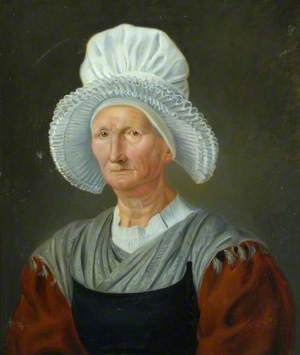 Portrait of a Woman in Normandy Peasant Dress