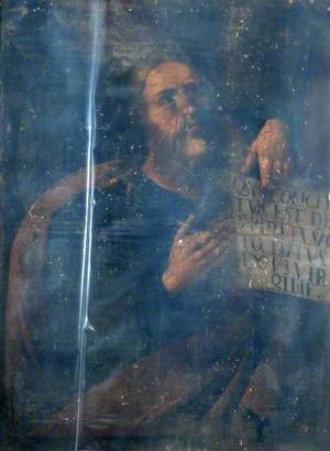 A Saint (probably an Apostle, possibly James the Great)