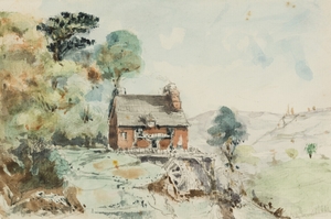 Imaginary Landscape, Mill Scene (Untitled)