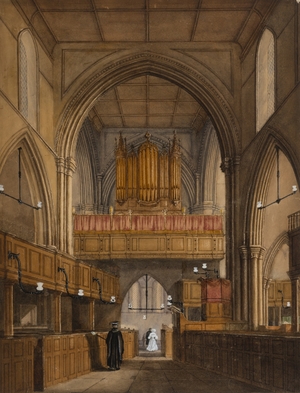 St Cuthbert's Church Interior before Restoration