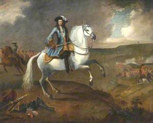 William III at the Battle of the Boyne, 1690