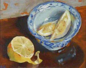 Chinese Bowl and Lemons