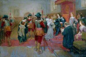 King Charles I Touching for the King's Evil