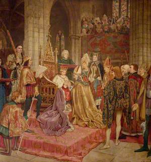 The Coronation of King James II at Holyrood, 1437