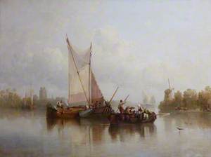 A Dutch River Scene